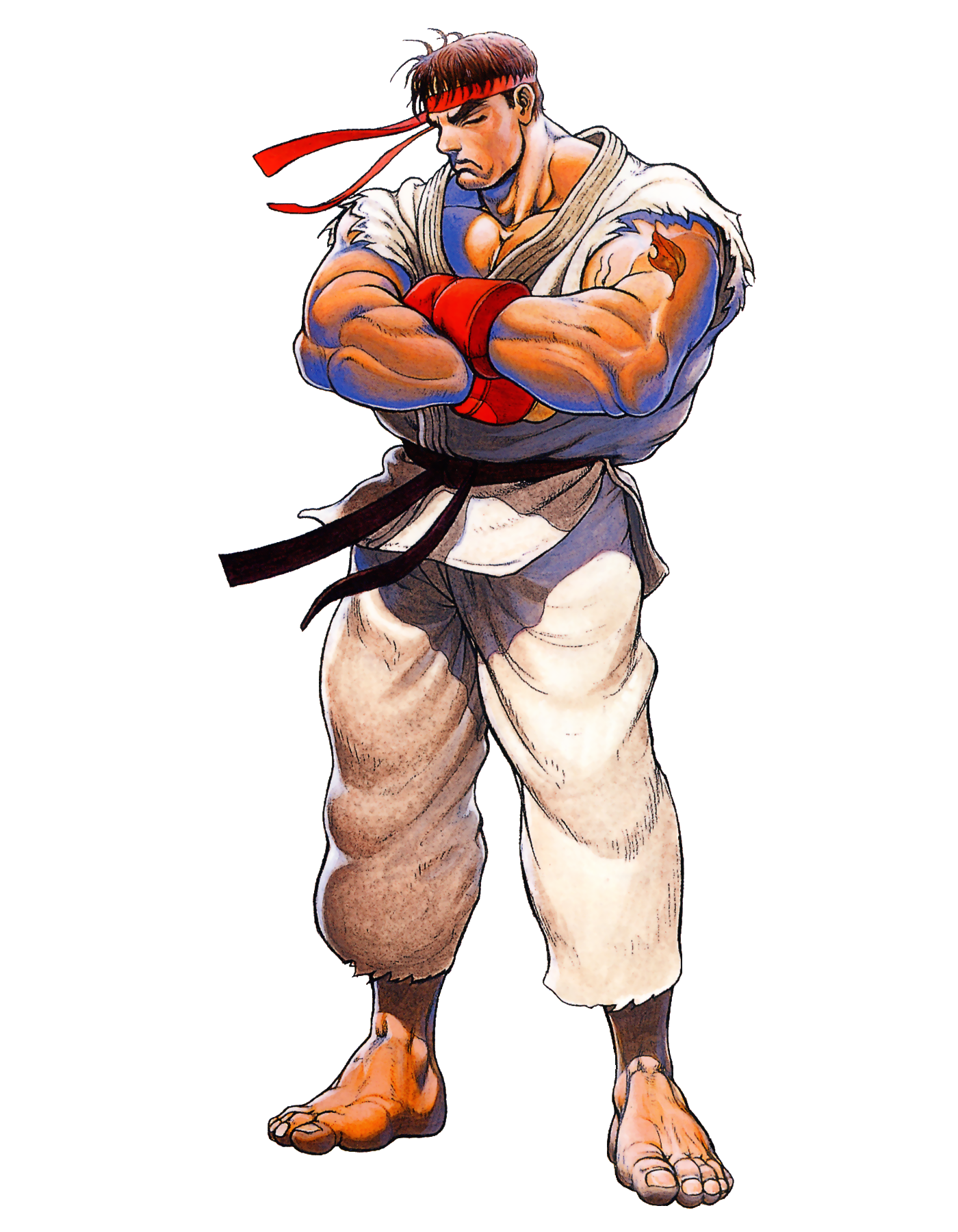 Akuma artwork #6, Street Fighter Alpha